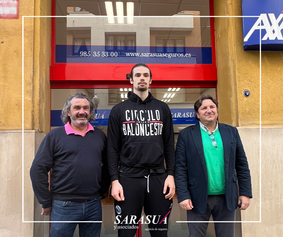 Presentación del patrocinio con el Círculo Gijon Colaboración Sarasua y Circulo Gijón